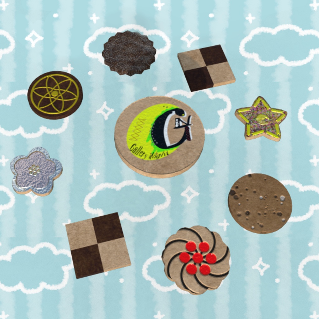 【VRC使用想定】お返し用ホワイトデーセット