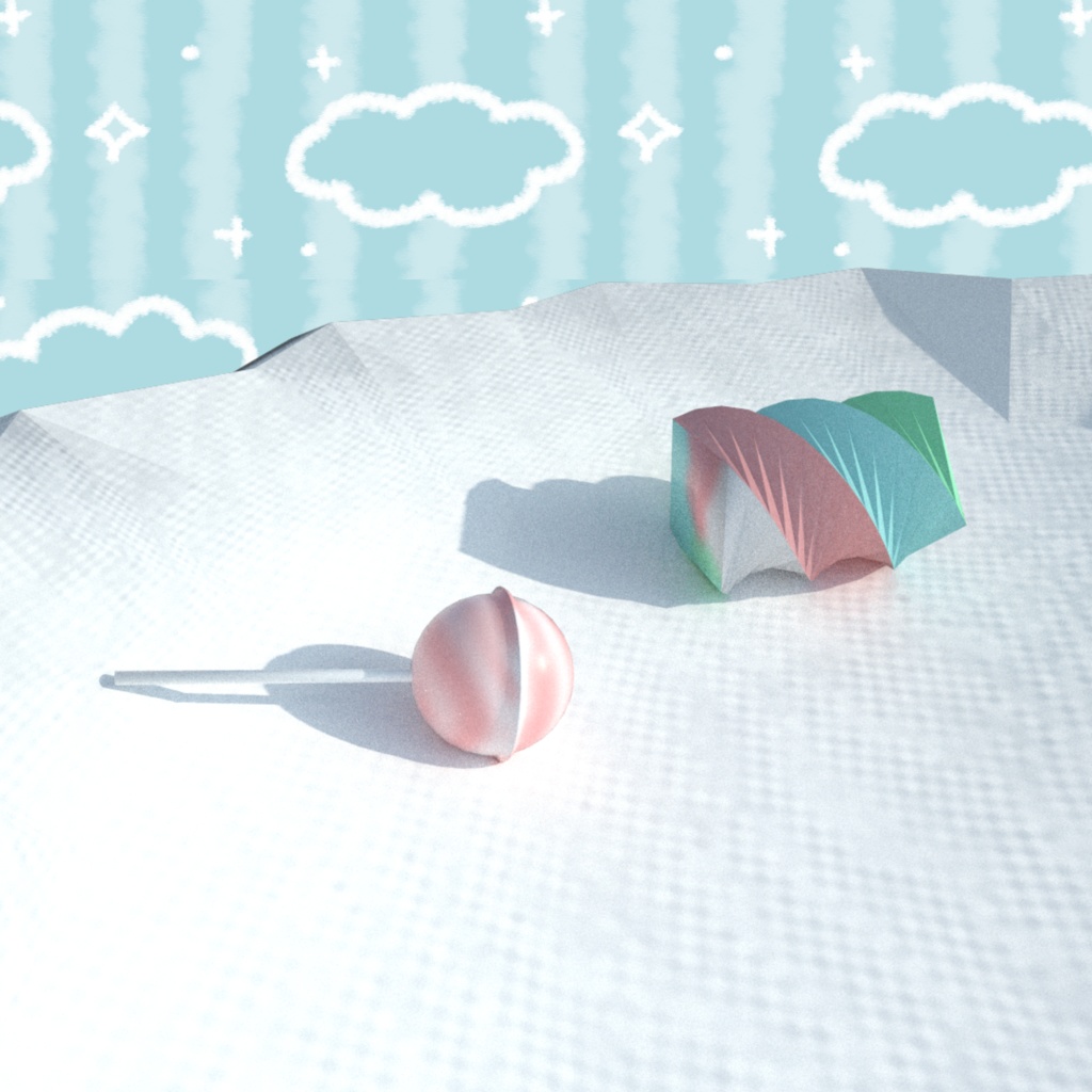 【VRC使用想定】お返し用ホワイトデーセット