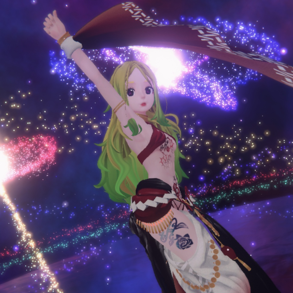 【VRC使用想定】タトゥーシールセット