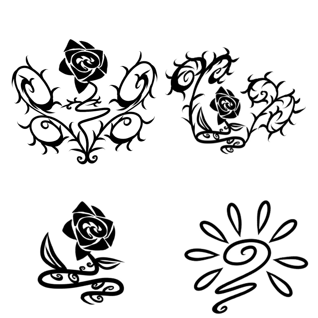 【VRC使用想定】タトゥーシールセット