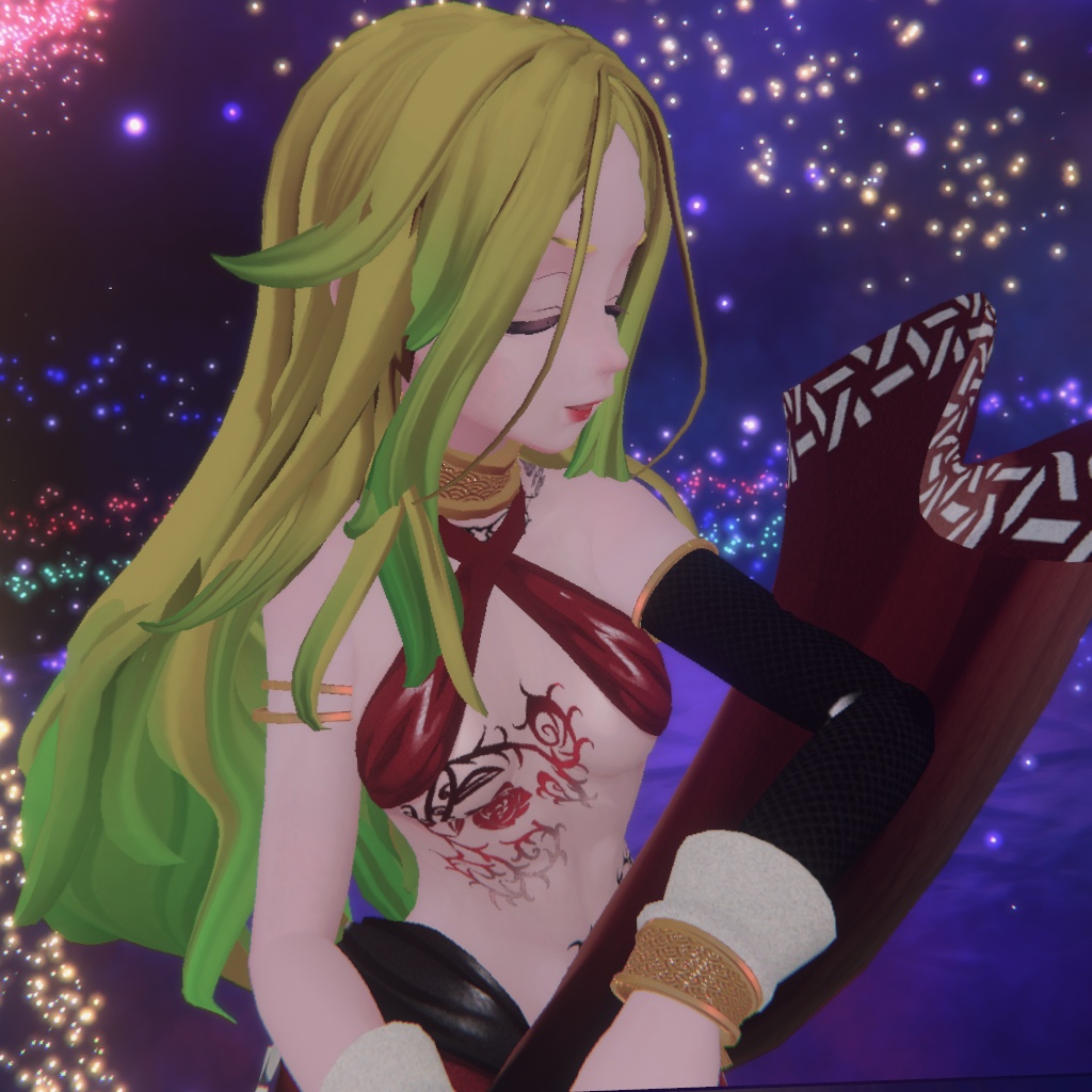 【VRC使用想定】タトゥーシールセット