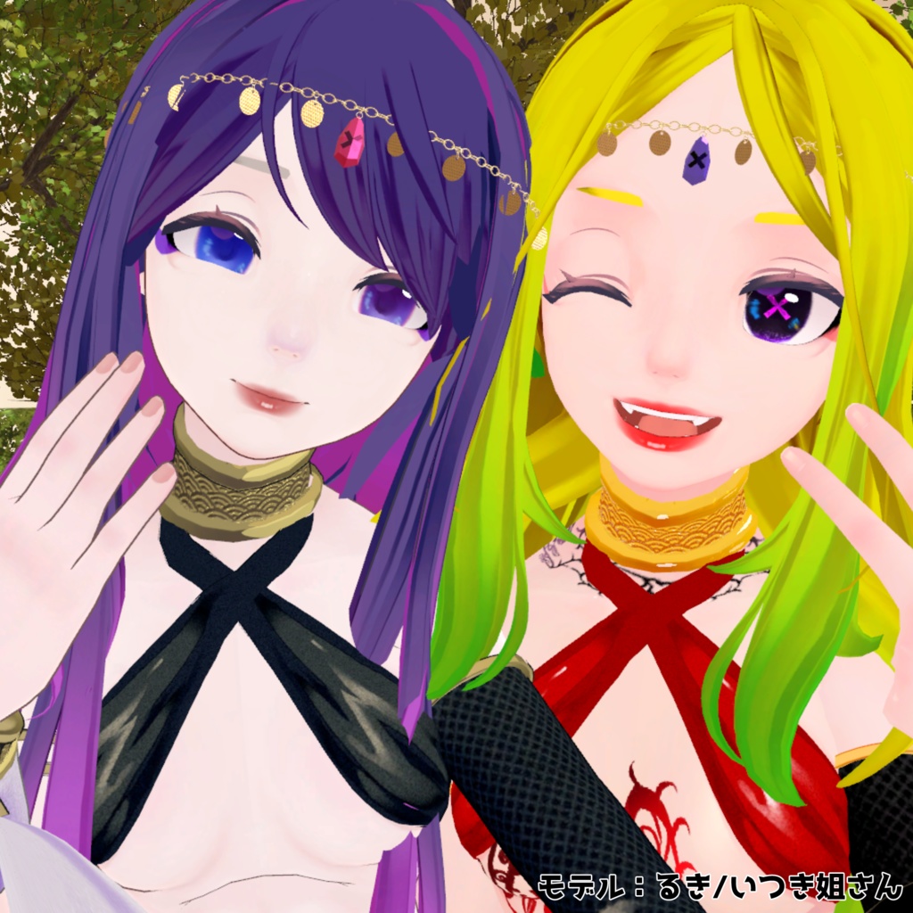 【PB対応】踊り子風アクセセット