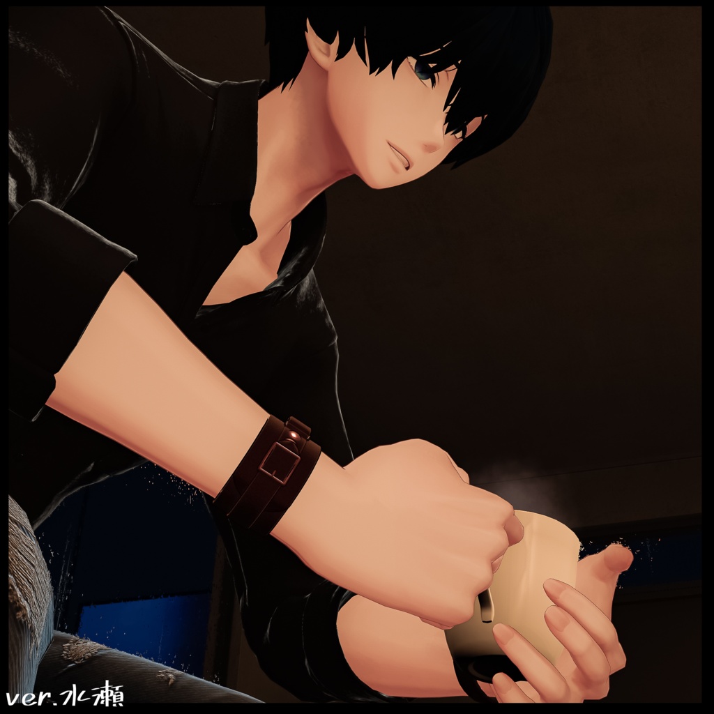 本革ブレスレット【水瀬対応】