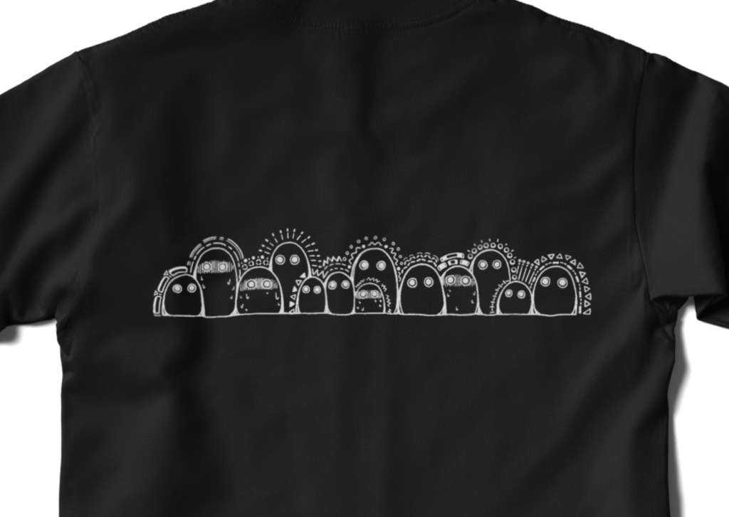 これは本当にTシャツです《くろ〜い》