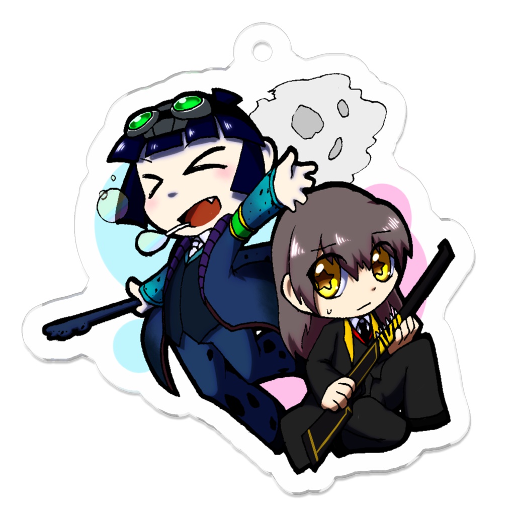 F支部職員アクキー・ベータラクタム&マキシム