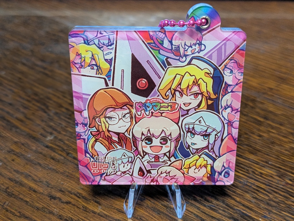 ゆゆキちゃんCD風アクリルキーホルダー