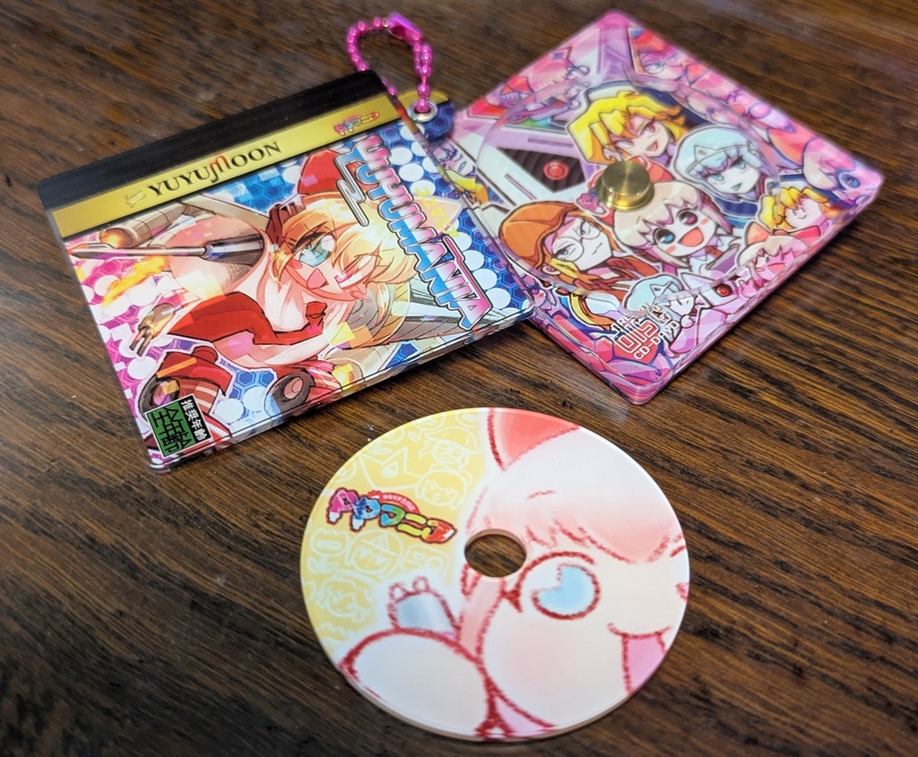ゆゆキちゃんCD風アクリルキーホルダー