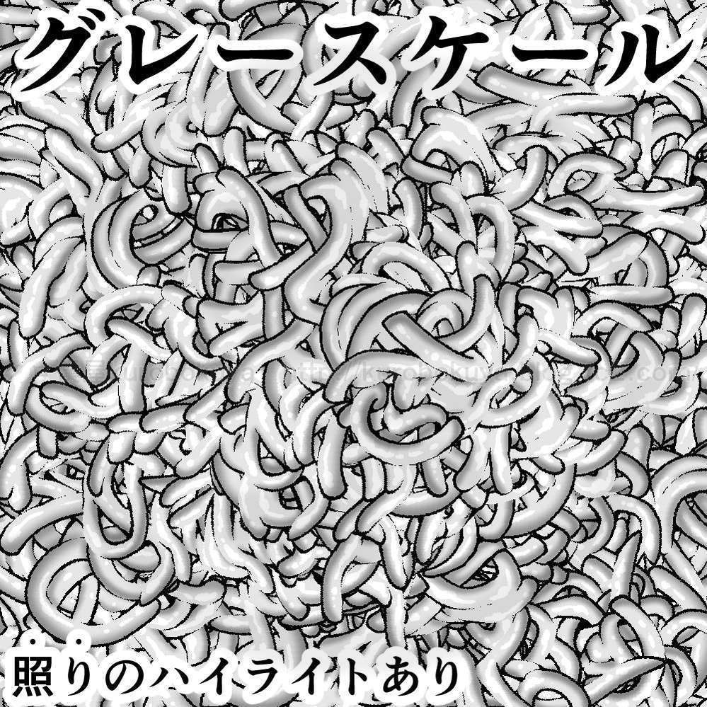 焼きそばが描けるブラシ+おまけ【クリスタようブラシ素材】
