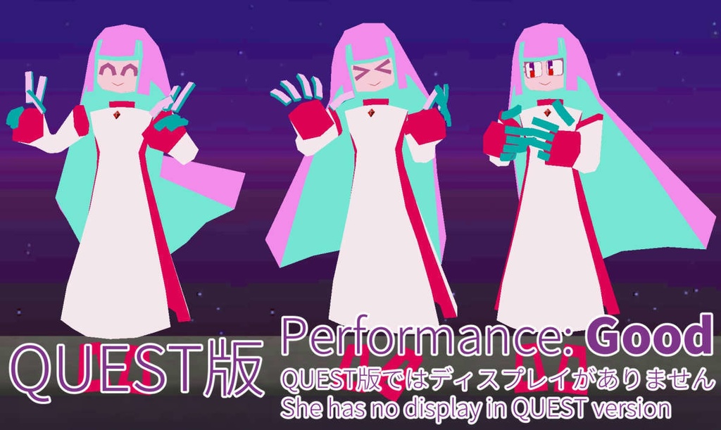 【VRChat・VRM】モバイルさん Mobile-san avatar