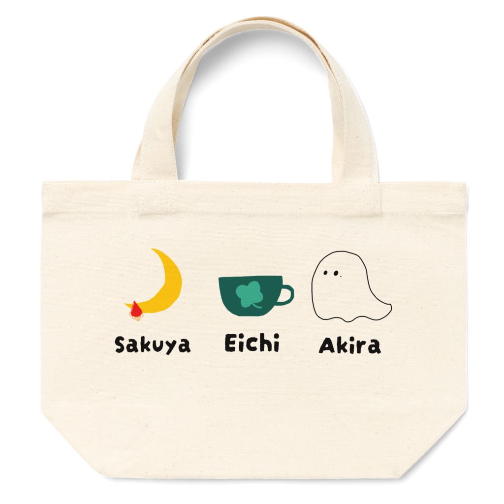 モチーフトートバッグ(小)