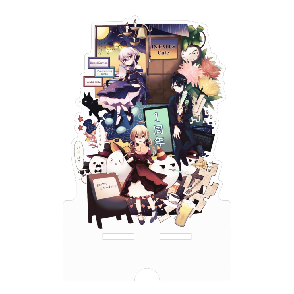 アクリルスマホスタンド