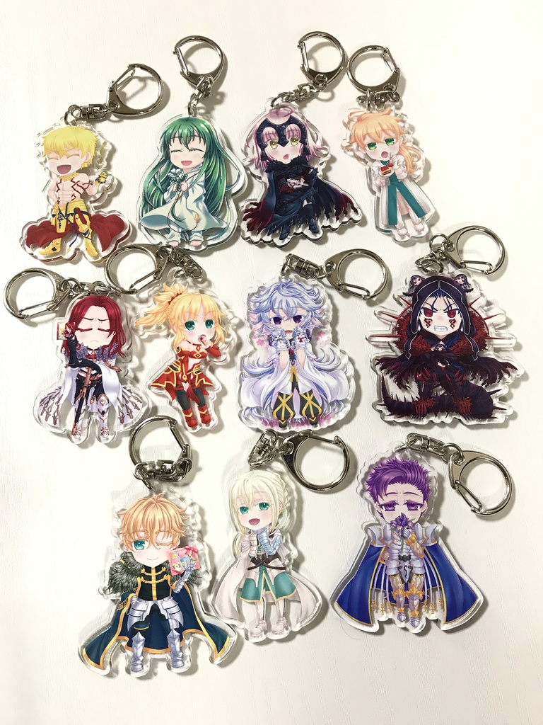 *FGO サーヴァントからのプレゼントアクリルキーホルダー*
