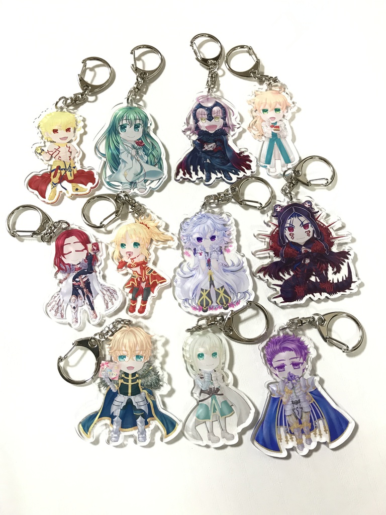 *FGO サーヴァントからのプレゼントアクリルキーホルダー*