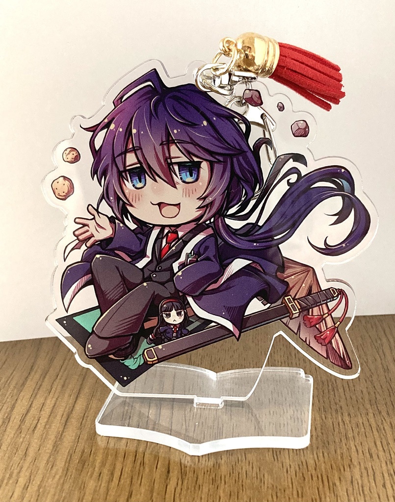 キムサッガッ&エンドゥ両面印刷アクリルスタンド(アクリルキーホルダーにもなる!)