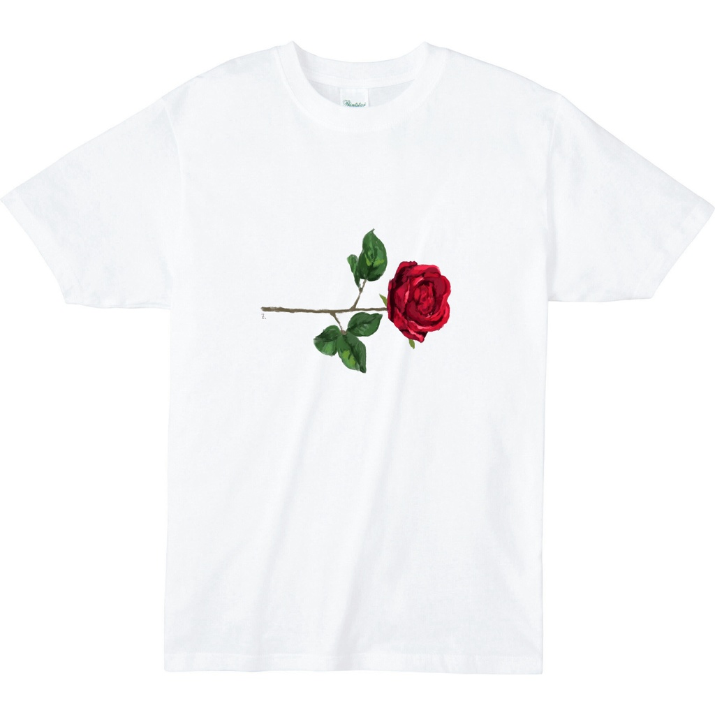 Tシャツ　ローズ