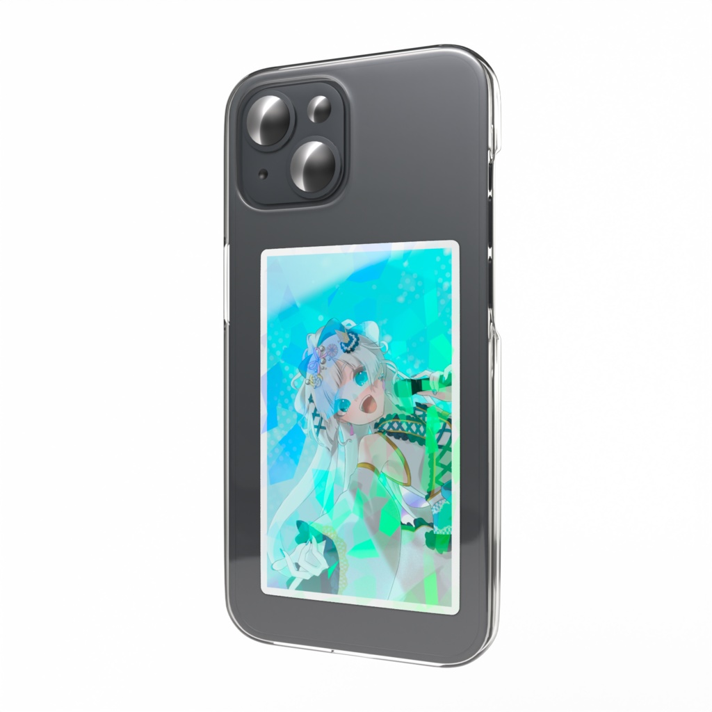 きらきらきぃびじゅスマホステッカー