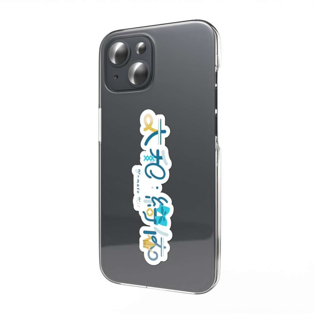 ネームロゴ スマホステッカー