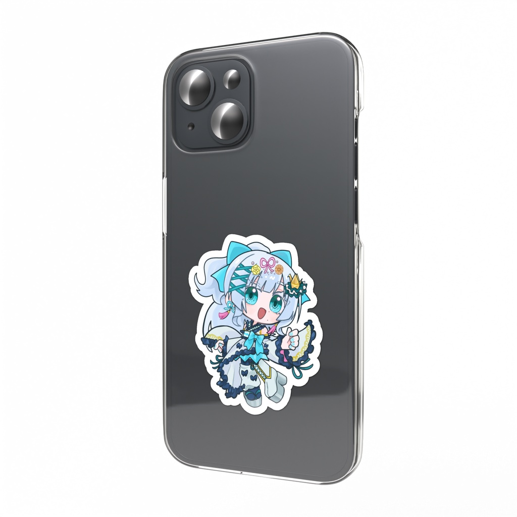 司馬ふぃむ様画 デフォルメスマホステッカー