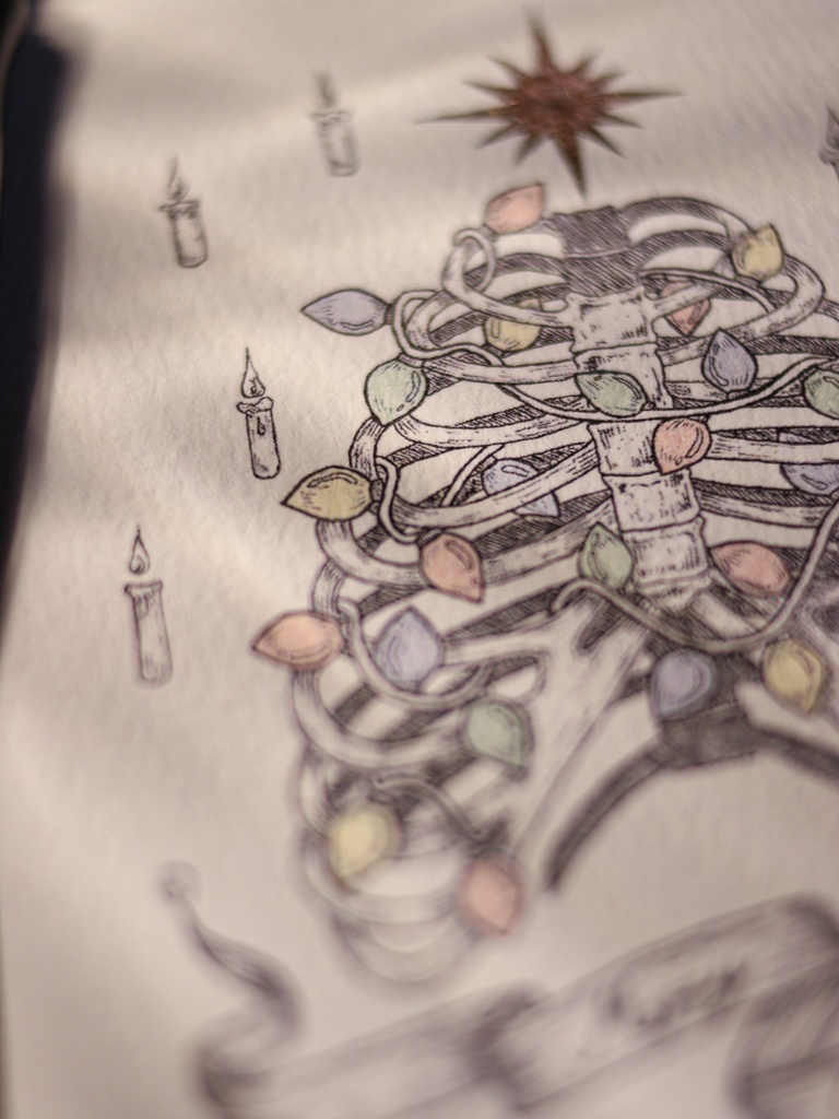 胸骨クリスマスツリー - 複製原画