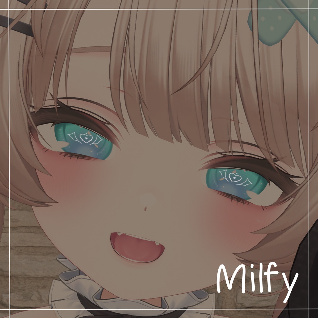 【8アバター対応】Simple little Devil eye texture ♥【小悪魔アイテクスチャ】
