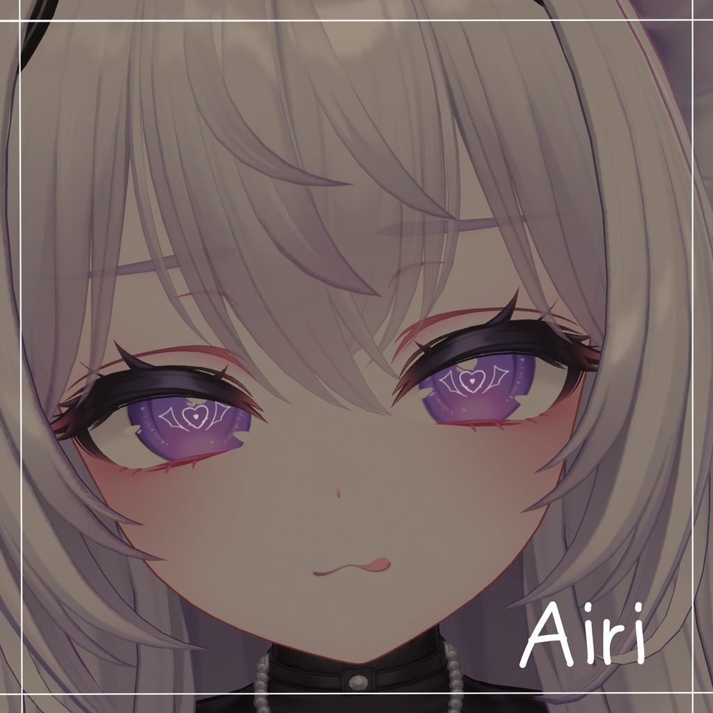 【8アバター対応】Simple little Devil eye texture ♥【小悪魔アイテクスチャ】