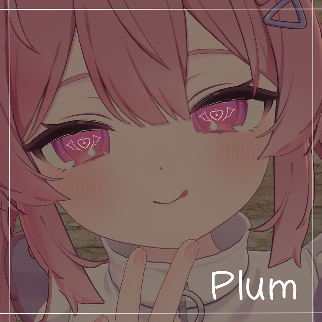 【8アバター対応】Simple little Devil eye texture ♥【小悪魔アイテクスチャ】