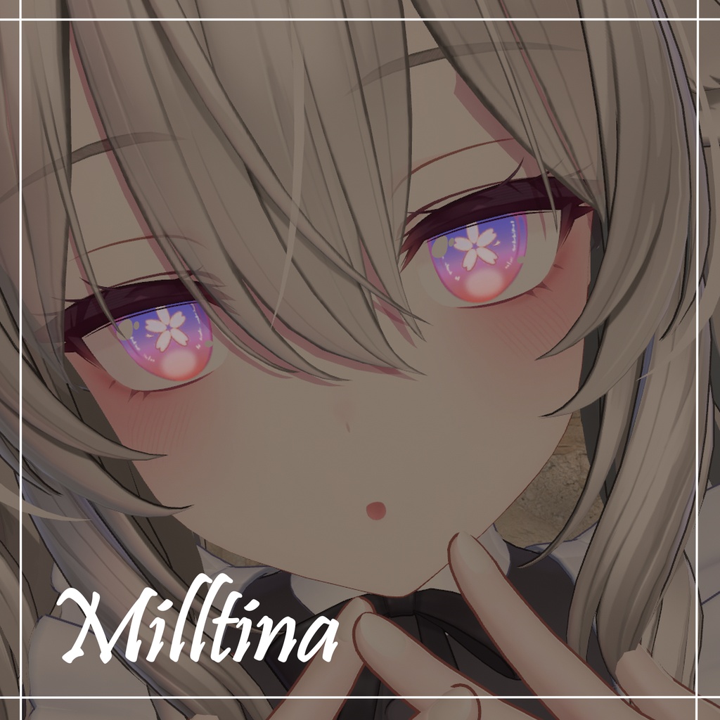 【3日限定セール】Sakura twinkle eye texture 🌸【10アバター対応】