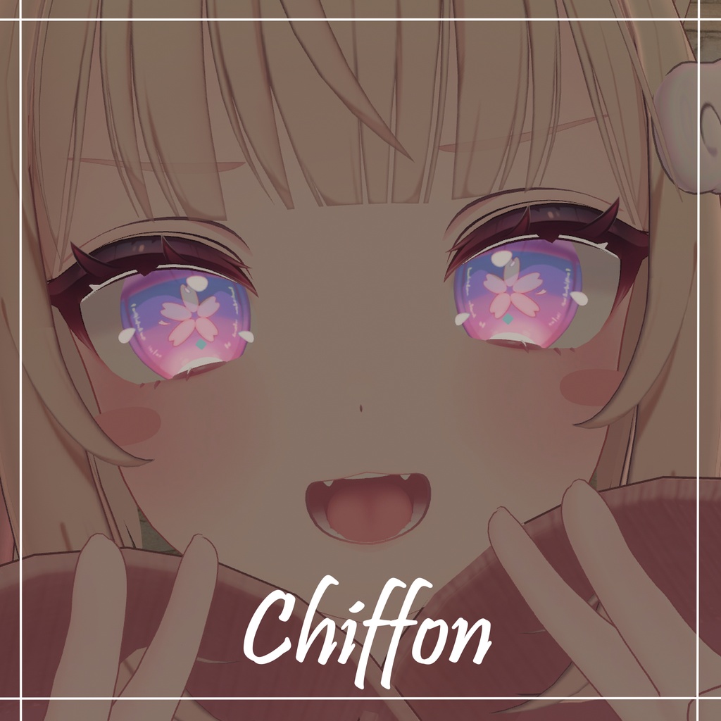 【3日限定セール】Sakura twinkle eye texture 🌸【10アバター対応】