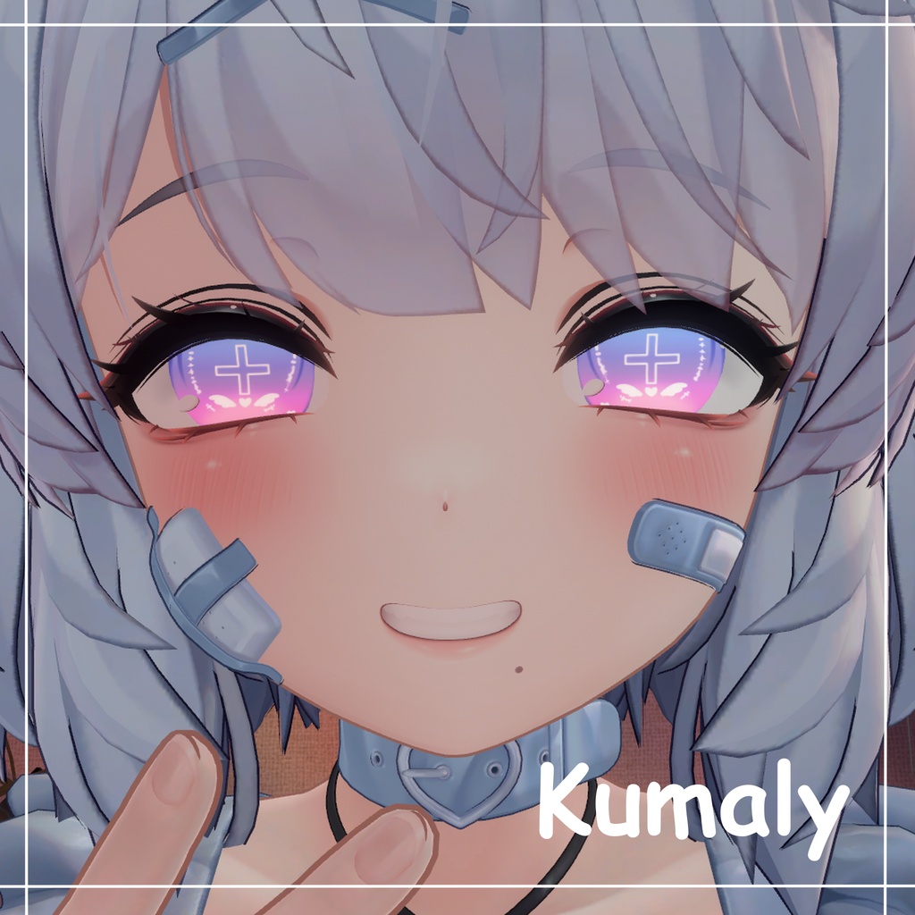 Nurse Cross eye texture【9アバター対応】