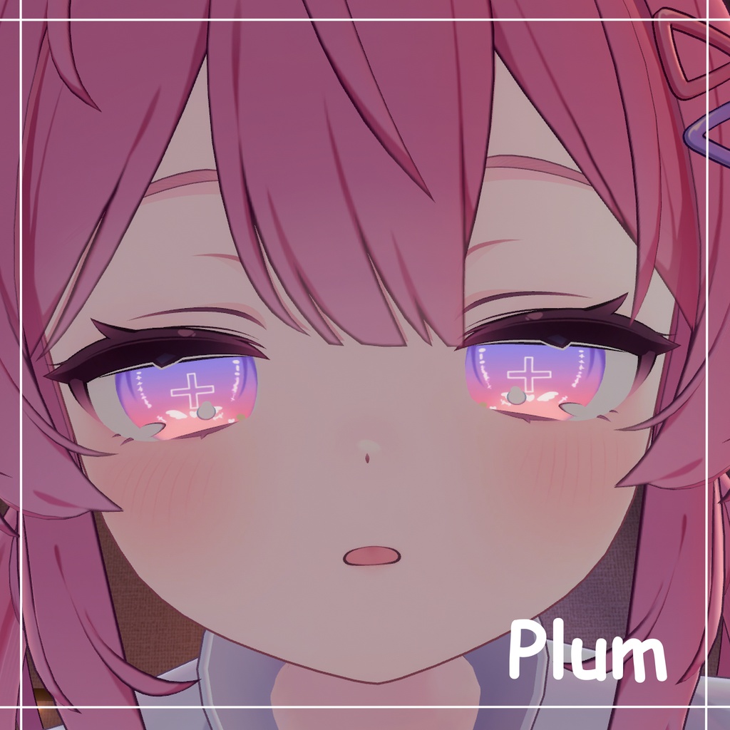 Nurse Cross eye texture【9アバター対応】
