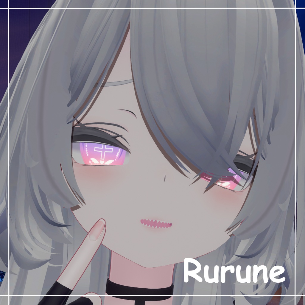 Nurse Cross eye texture【9アバター対応】