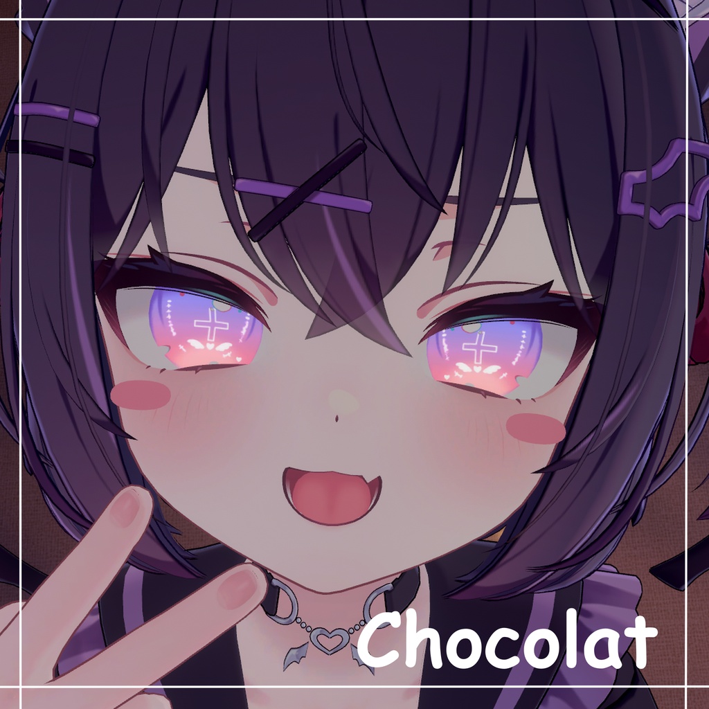 Nurse Cross eye texture【9アバター対応】
