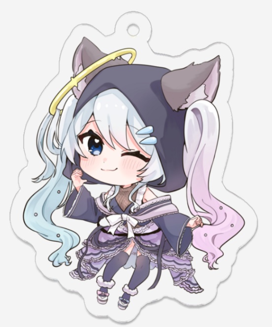 【アクリルキーホルダー】るぅるぅ