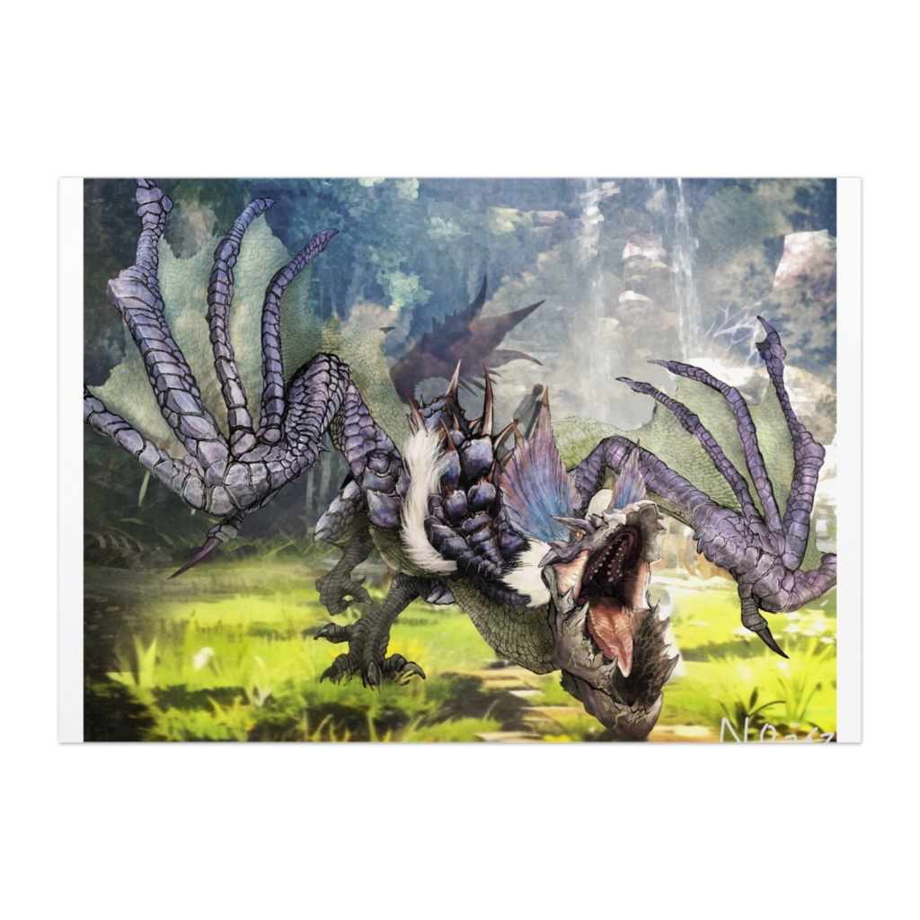 黒狼鳥　イャンガルルガ　ポスター