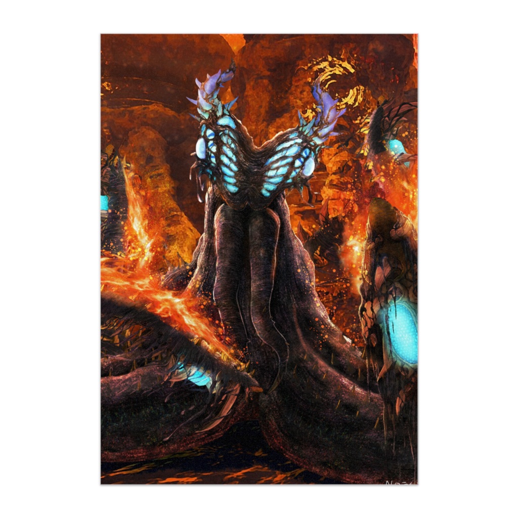 獄焔蛸 ヌ・エグドラ ポスター