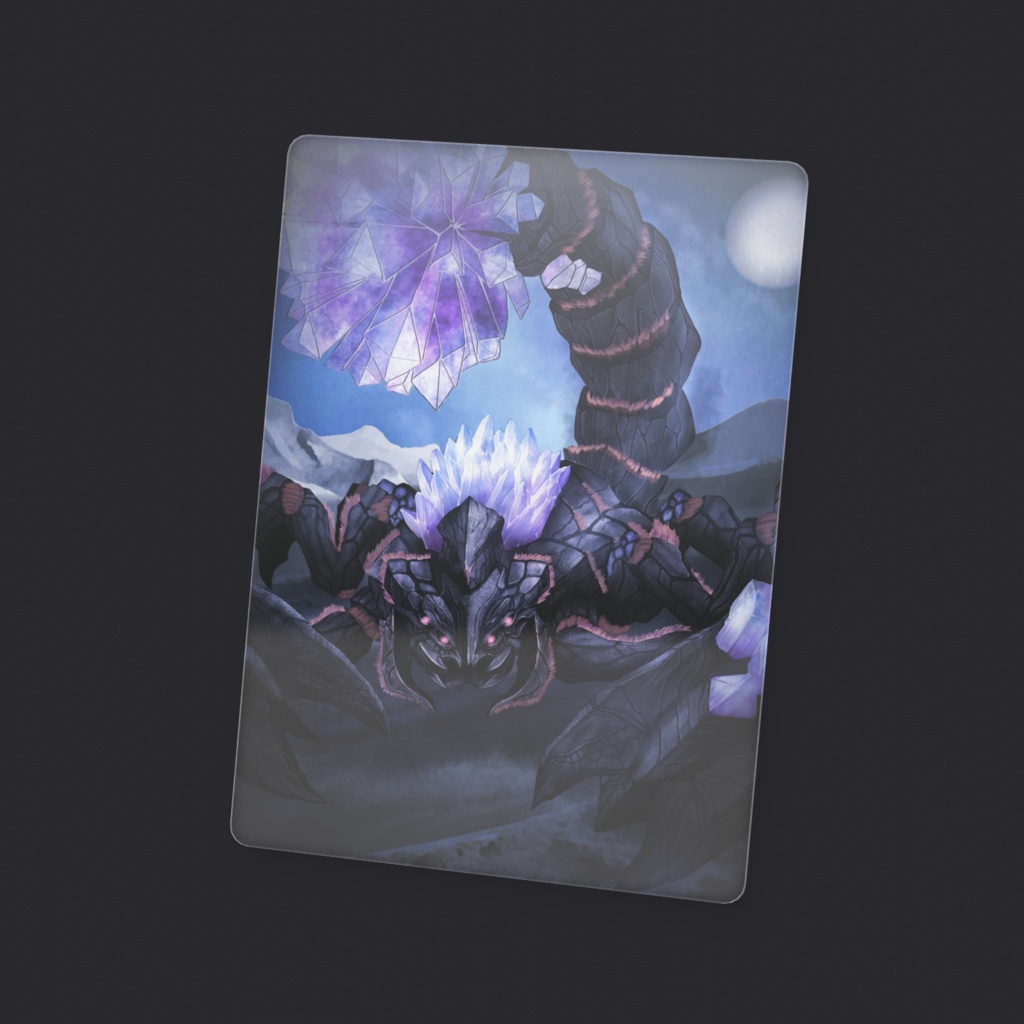 尾晶蠍 アクラ・ヴァシム クリアカード