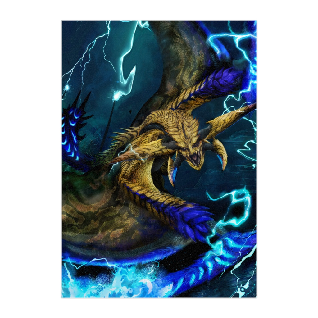 煌雷竜 レ・ダウ ポスター