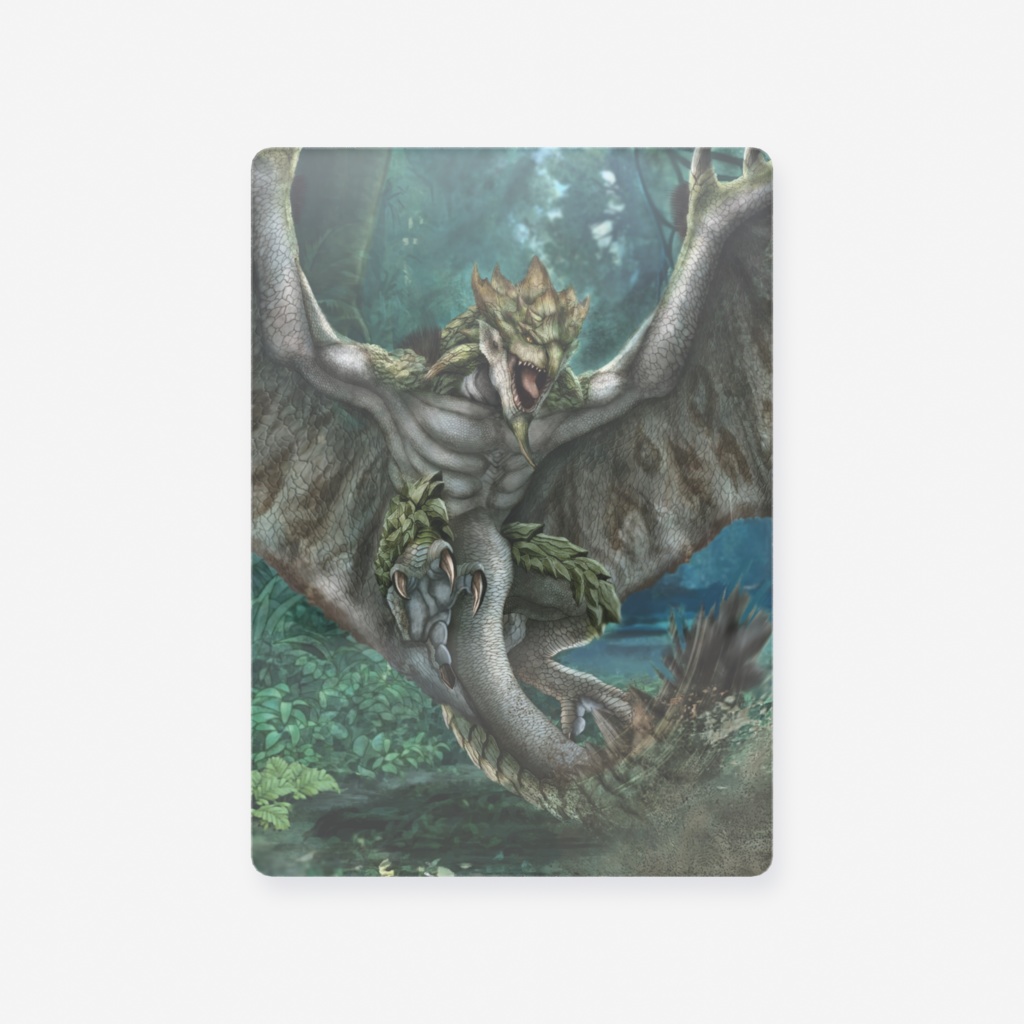 雌火竜　リオレイア　クリアカード