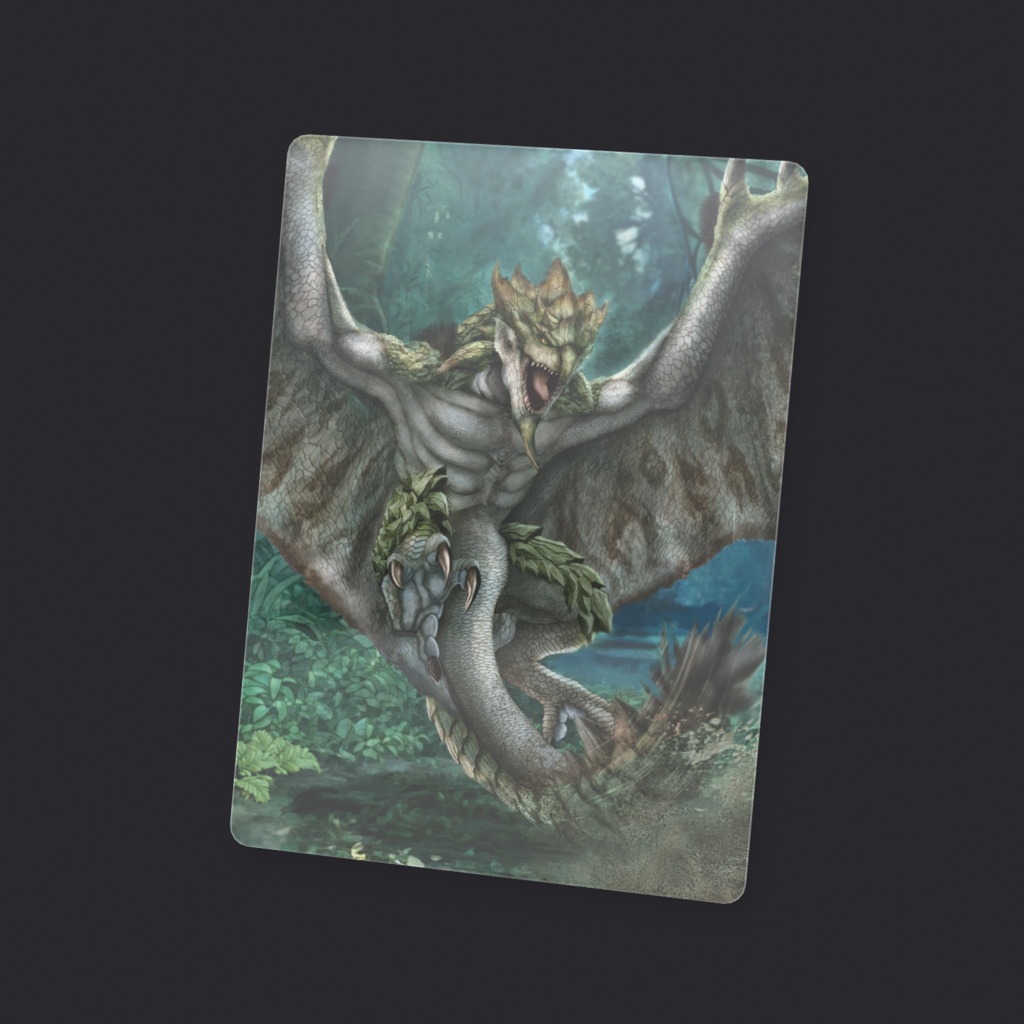 雌火竜 リオレイア クリアカード