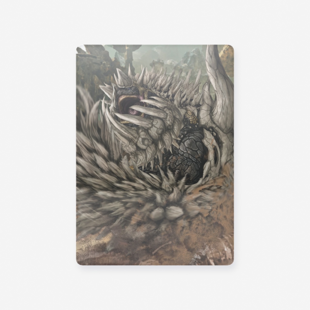 骨鎚竜　ラドバルキン　クリアカード