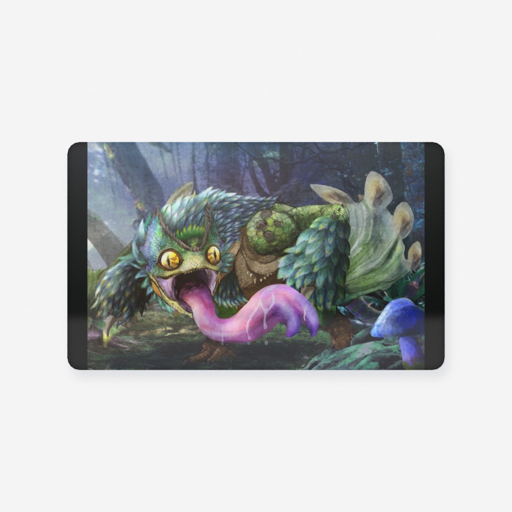 毒妖鳥　プケプケ　クリアカード・名刺