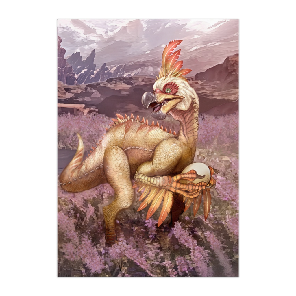 掻鳥 クルルヤック ポスター