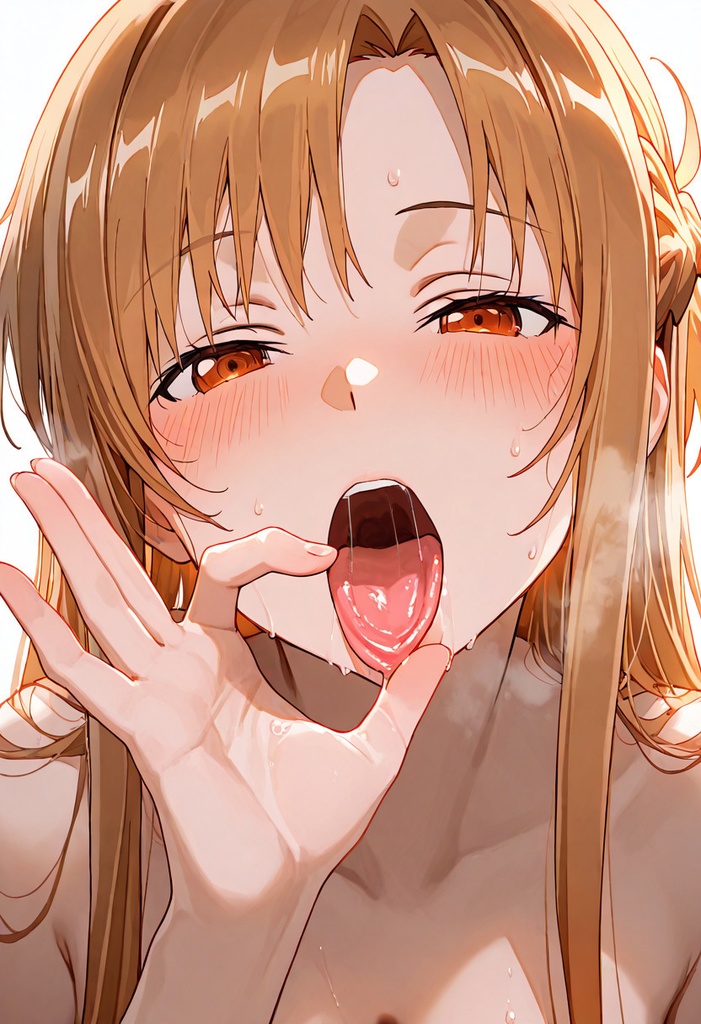 アスナさんのえちえちフェラポーズ