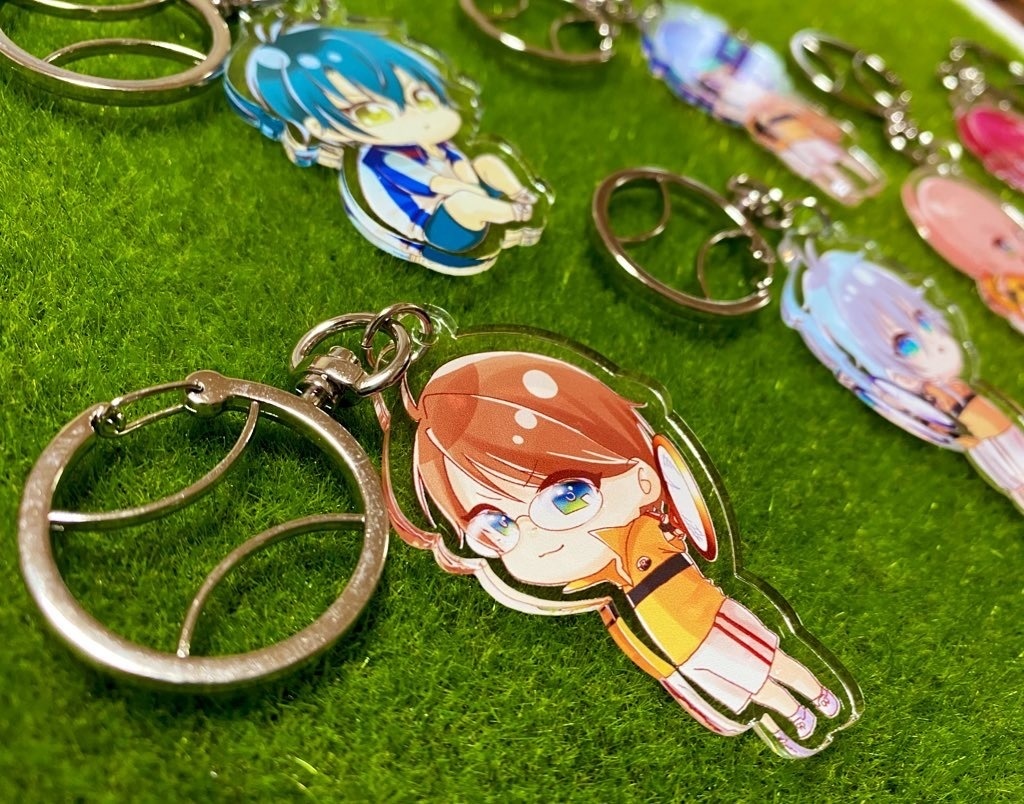 テニプリ アクリルキーホルダー 立海 ・越前