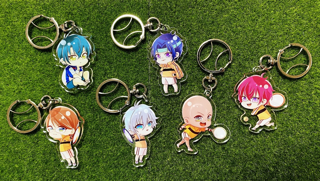 テニプリ アクリルキーホルダー 立海 ・越前