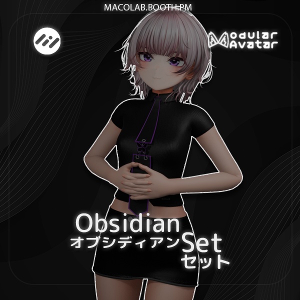 [13 Avatars] - Obsidian Set