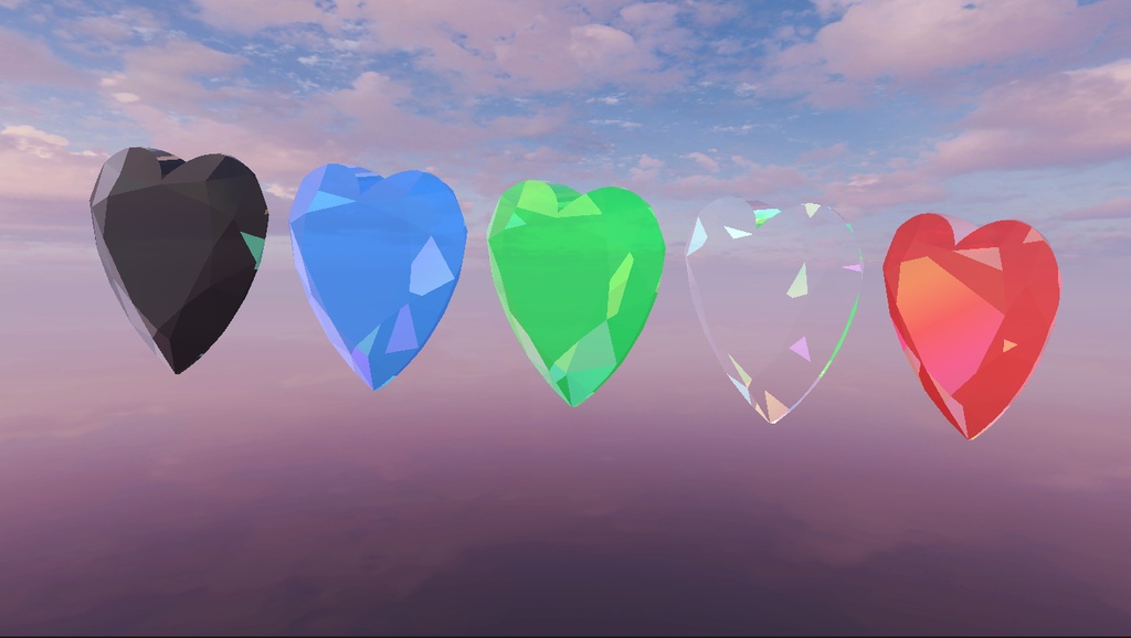 【PB対応】鼓動するハート心臓