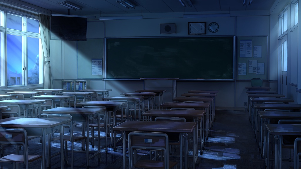 【無料】教室背景