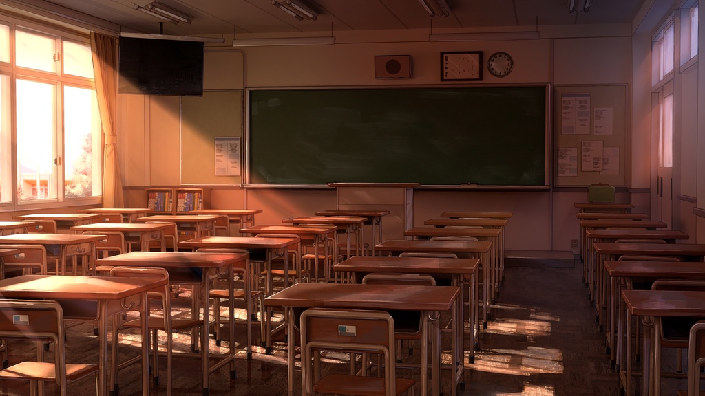【無料】教室背景