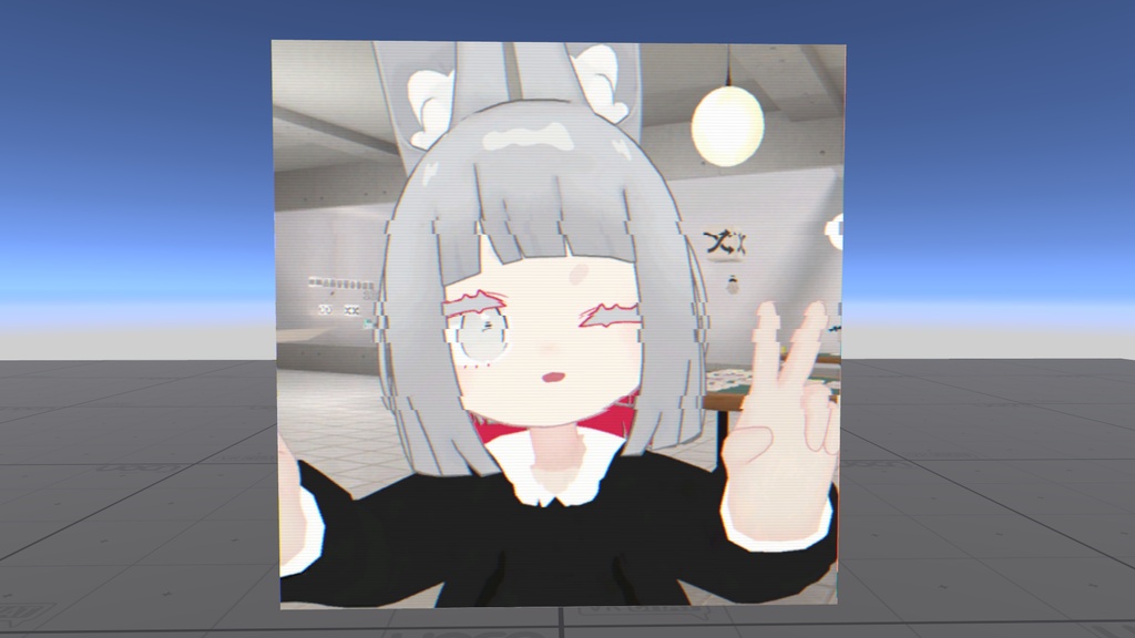 SF Cyber Glitch Shader / VRChat Worlds向けサイバーパンク風グリッチシェーダー